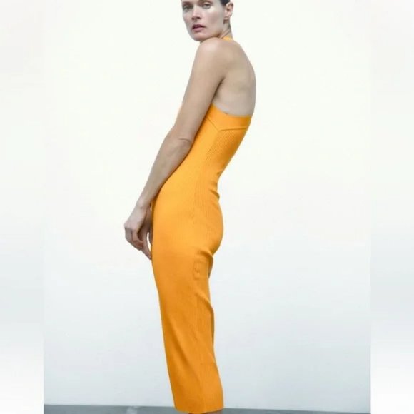 ZARA STRAP DRESS - Picture 6 of 10